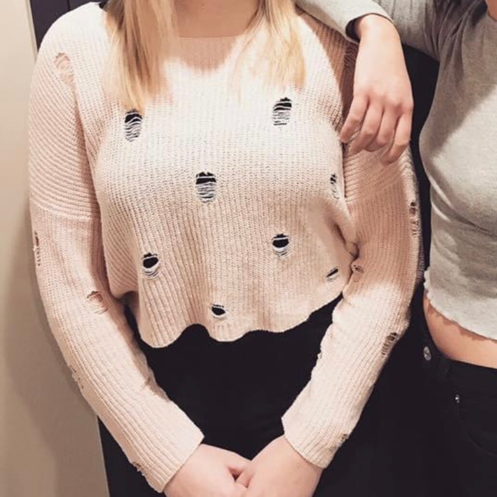 Express Cropped Sweater